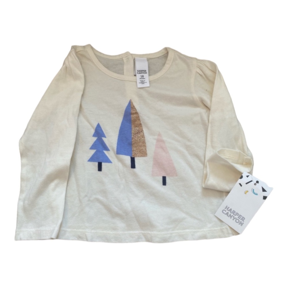 Harper Canyon - Tree long sleeve blouse